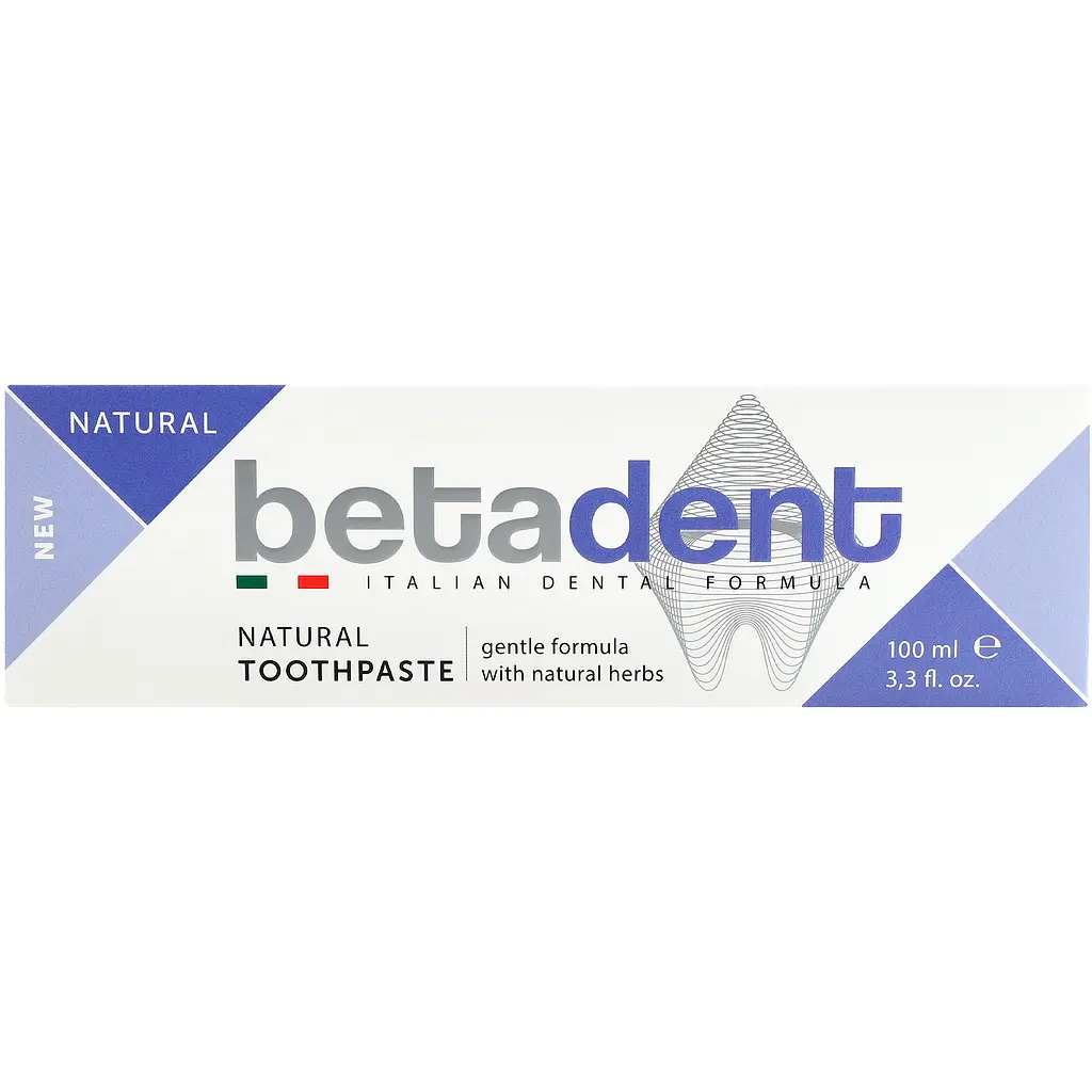 Зубна паста Betadent Natural Toothpaste 100 мл - фото 4