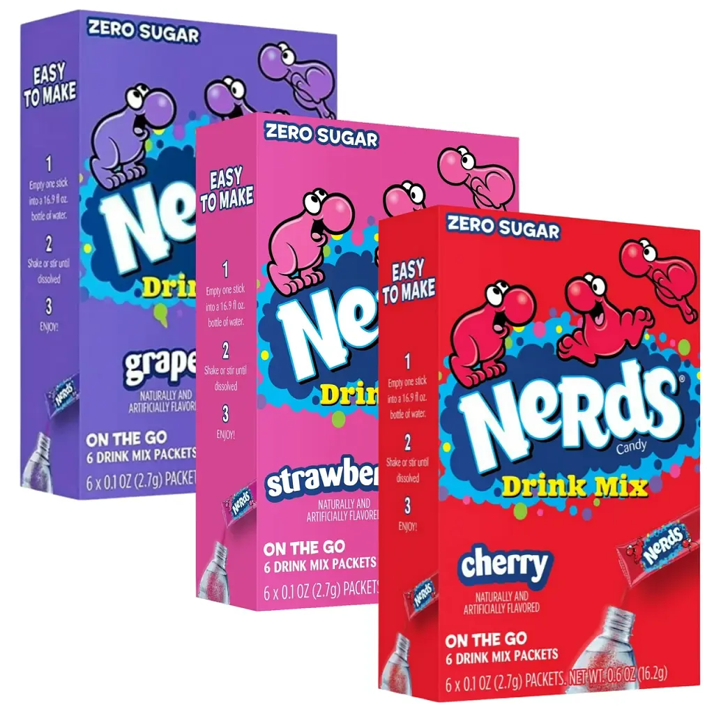 Порошковий напій Nerds PwdMix Cherry 6 стіків 16.2 г - фото 9