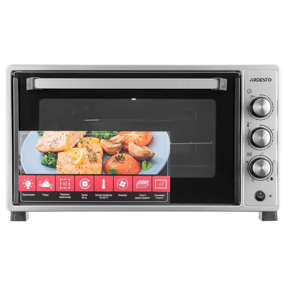 Духовка настольная Ardesto MEO-N48RCGR - фото 3