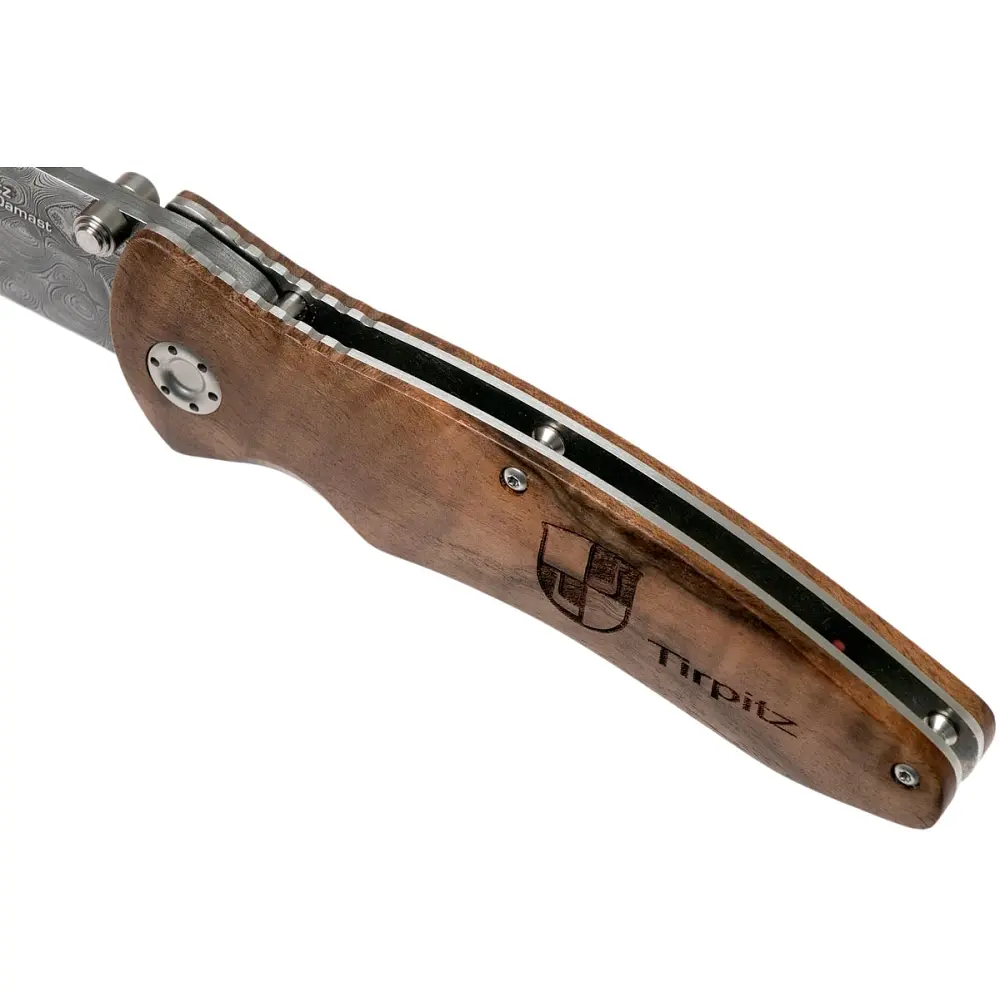 Ніж Boker Tirpitz Damascus Wood - фото 7