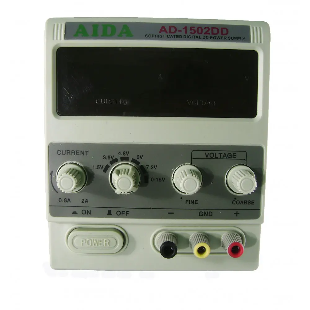 Блок лабораторний — джерело живлення Yihua 1502DD 15V 2A цифрова індикація - фото 2