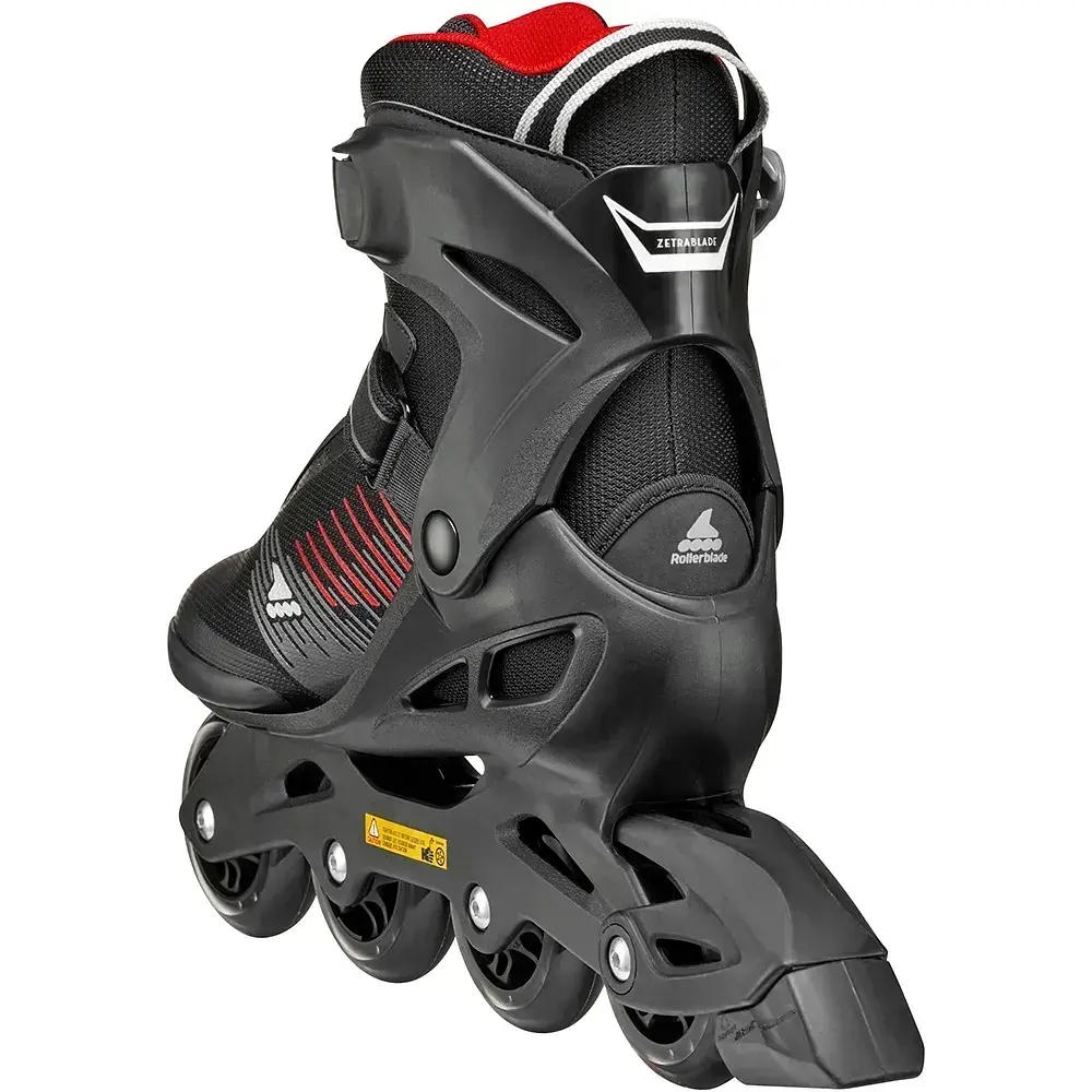 Ролики Rollerblade Zetrablade 280 Чорний-Червоний - фото 8
