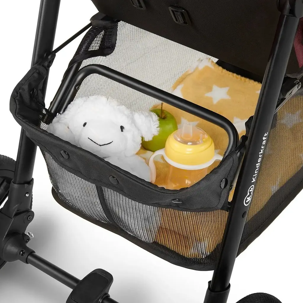 Прогулянкова коляска Kinderkraft Grande 2020 сіра (00-00158726) - фото 8