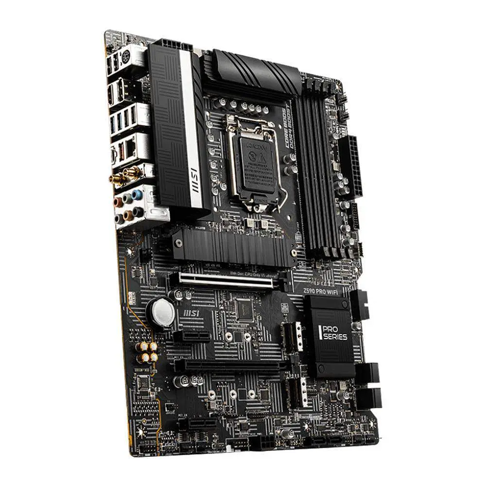 Материнська плата MSI Z590 Pro WIFI (Z590 Pro WIFI) (Socket 1200, Intel Z590, ATX) Б/в,U1 - фото 2