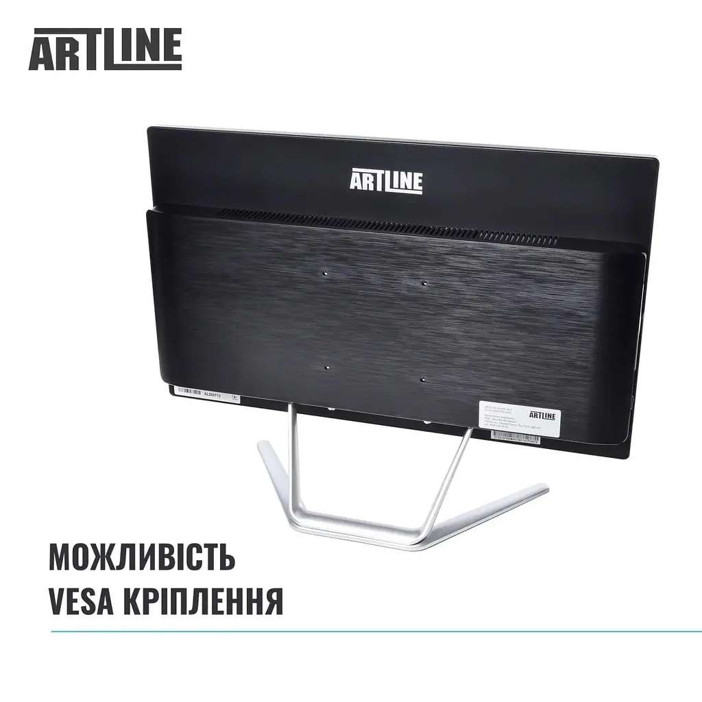 Моноблок Artline Business F23 21.5 FHD IPS, Intel N95, 16 GB, 480 SSD, Intel Graphics, DOS, Black (F23v18) - фото 10