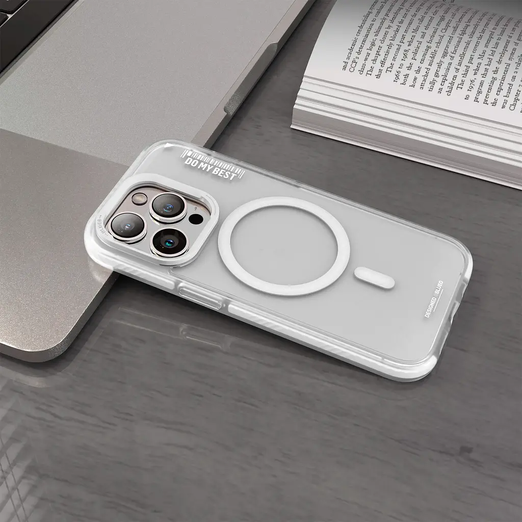 Чохол Blueo Dual Color Matte with MagSafe для Apple iPhone 14 Pro White [84451] - фото 2
