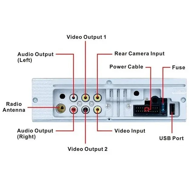 Универсальная магнитола XPRO 7188D 7 Android-12 2+32GB Carplay IPS (42444-7188D_3806) - фото 15