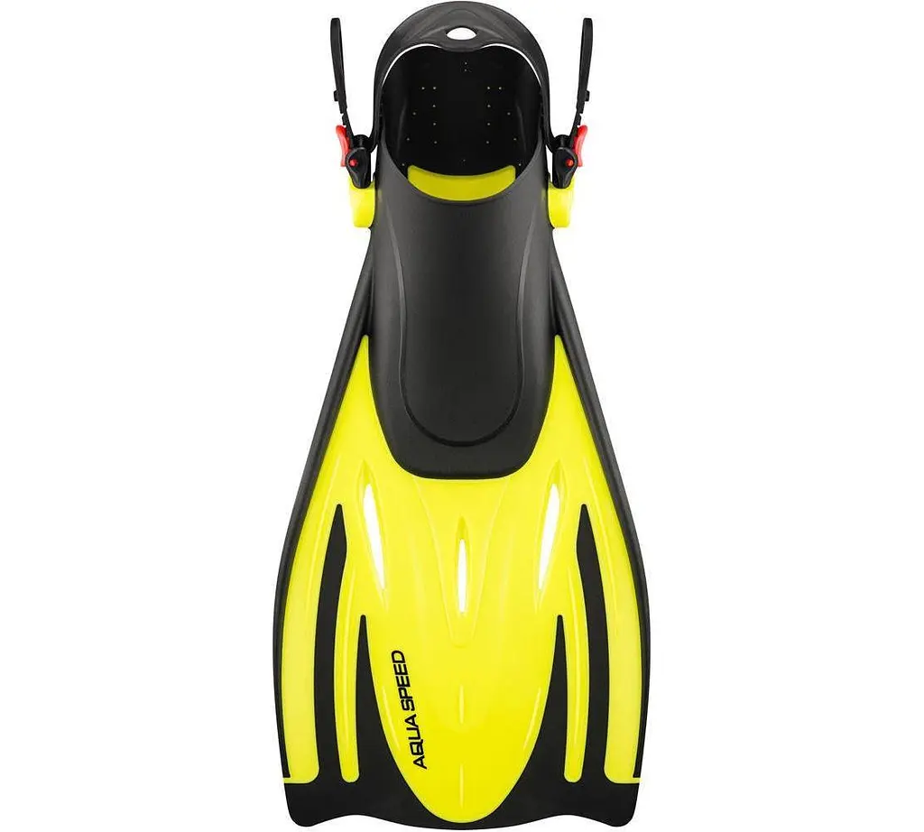 Ласты Aqua Speed ​​Wombat 27-31 Черный/Желтый (1000-528-18-27-31) - фото 2
