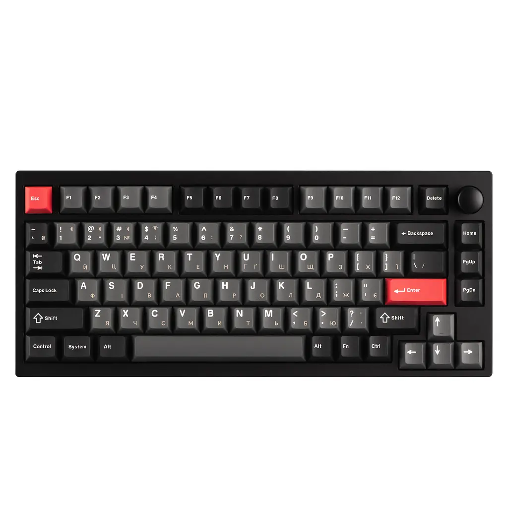 Клавиатура механическая P1 Pro 84Key, Keychron Super Banana, WL/BT/USB-A, QMK/VIA, Hot-Swap, E Lemokey teh0013895 - фото 5