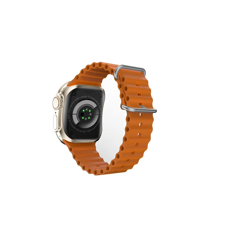 Смарт-годинник W&amp;O X10 Ultra 3 49mm. 300 mAh. IP67 Gold - фото 4