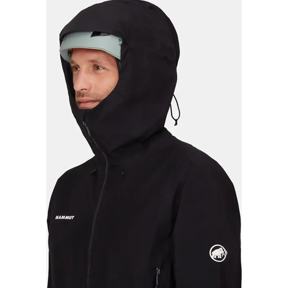 Куртка Mammut Crater IV HS Hooded Jacket M XXL Black - фото 5
