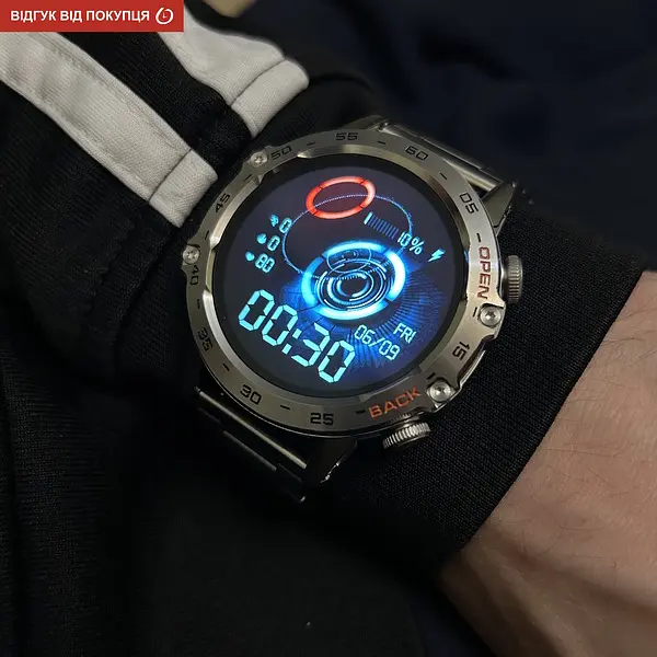 Годинник Smart Delta K52 Silver, 2 ремінця - фото 18