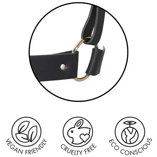Чокер Bijoux Indiscrets Maze - Wide Chocker Black - фото 5