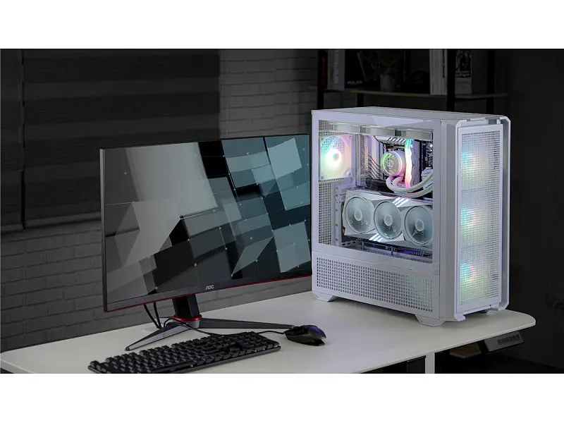 Корпус Cougar MX600 RGB White (3857C90.0002) - фото 2