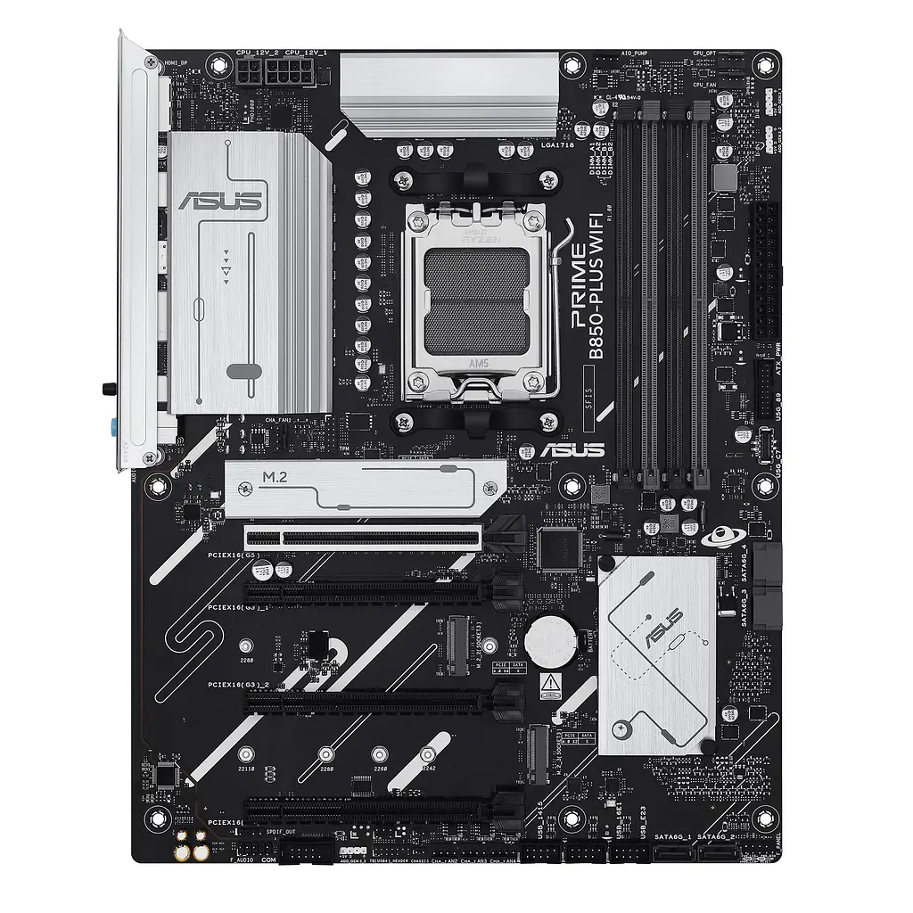 Материнська плата ASUS PRIME B850-PLUS WIFI (PRIME B850-PLUS WIFI) (Socket AM5, AMD B850, ATX) - фото 1