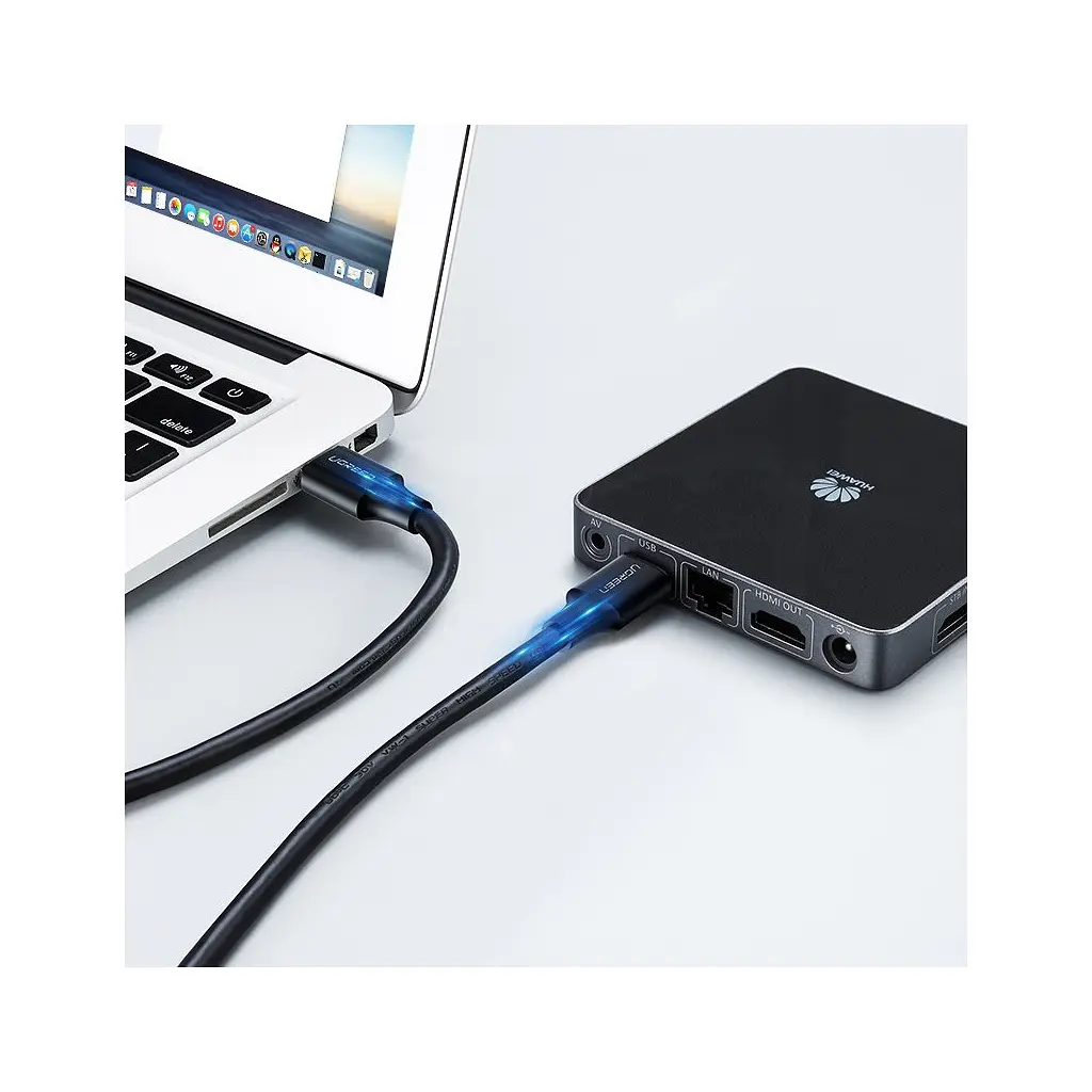 Дата кабель USB 2.0 AM/AM 1.0m black Ugreen (10309) - фото 5