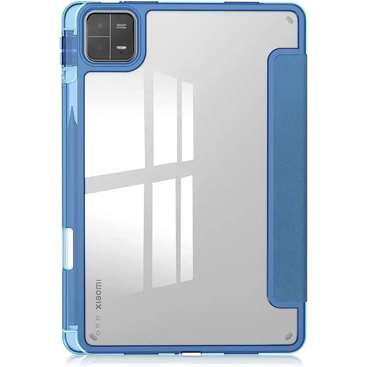 Чехол-книжка BeCover TPU Edge с креплением для стилуса для Xiaomi Mi Pad 6 / 6 Pro 11" Blue (709559) - фото 4