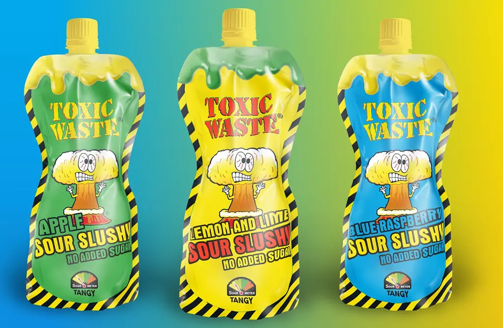 Напій Toxic Waste Lemon & Lime Sour Slushy 250 мл - фото 7