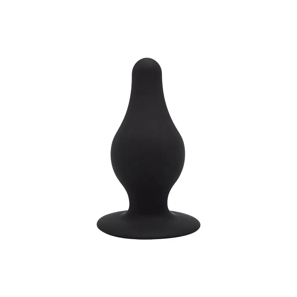 Анальна пробка двошарова Orion SilexD Model 2 size XS, 6.4х2.5 см, чорна - фото 2