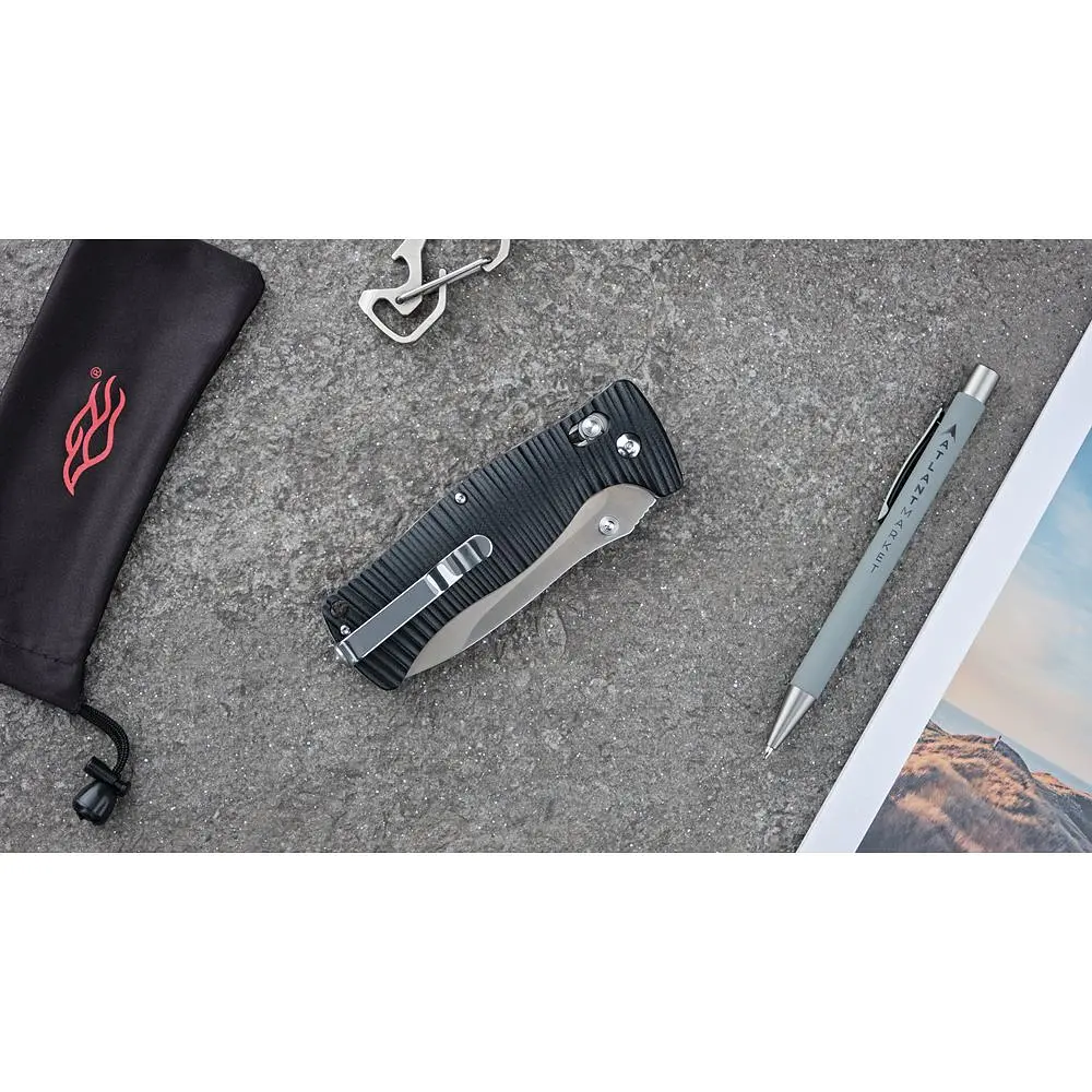 Ніж складаний Ganzo G720-B чорний - фото 10