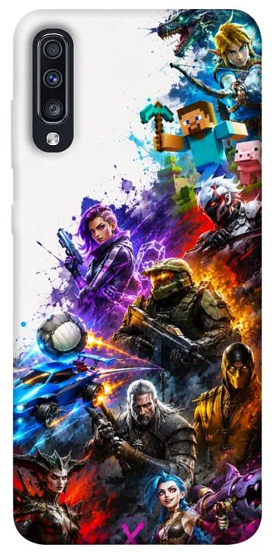 TPU чохол Demsky Gameverse для Samsung Galaxy A70 (A705F)
