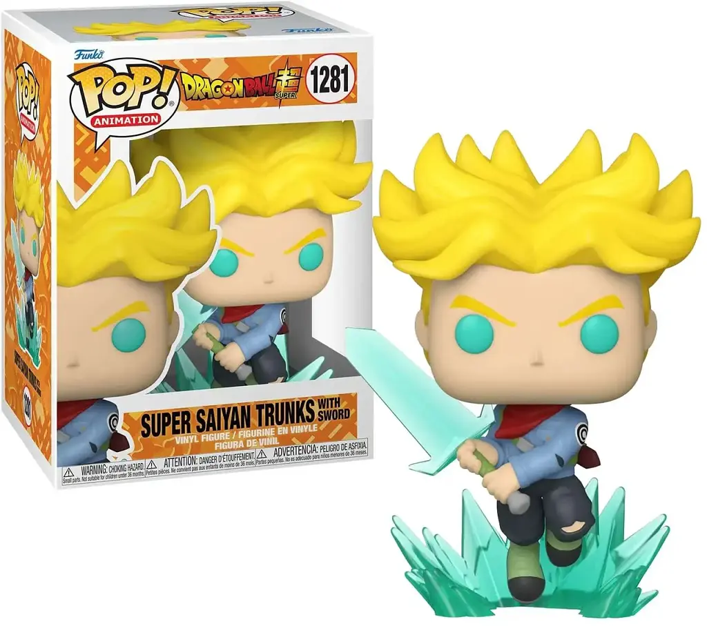 Фігурка Funko Pop Фанко Поп Супер Сон Транкс Перли дракона Dragon Ball 10 см anime DB SS T 1281 - фото 2
