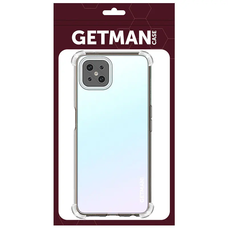 TPU чехол GETMAN Ease logo усиленные углы Full Camera для Oppo A92s - фото 3