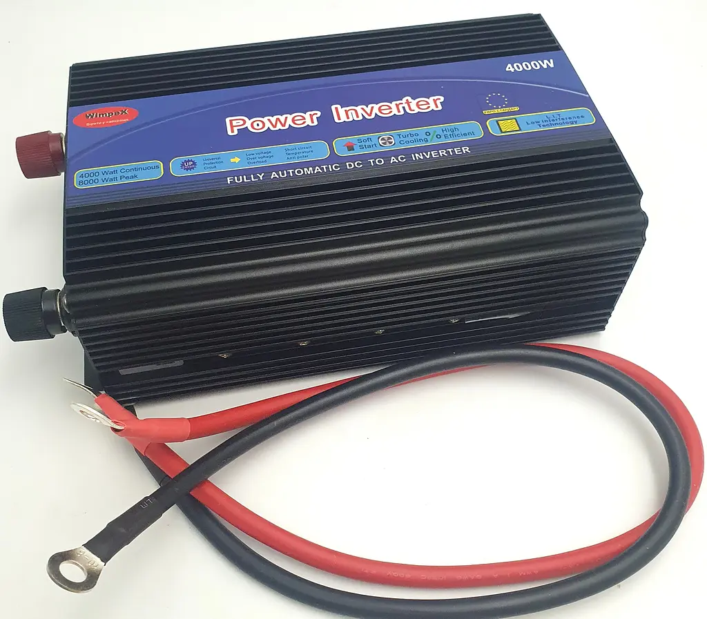 Автоінвертор 12 V-220 V 4000 W перетворювач напруги WimpeX 12 V-220 V 4000 Вт - фото 4