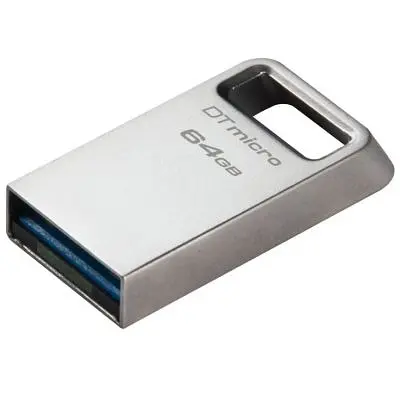 USB флеш накопичувач Kingston 64GB DataTraveler Micro USB 3.2 (DTMC3G2/64GB) - фото 2