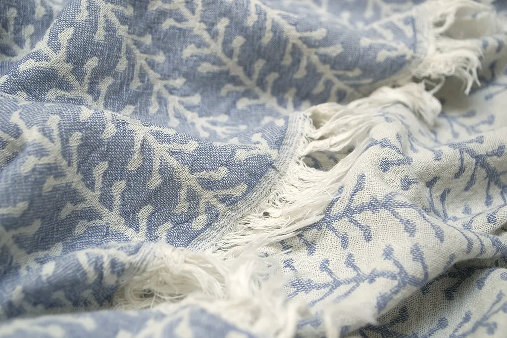 Покрывало Lotus Home - Tossa blue голубой 190x225 - фото 5