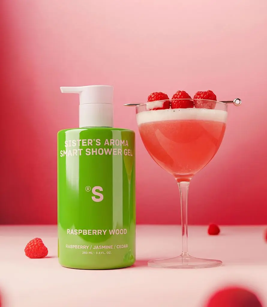 Smart-гель для душу Sister's Aroma Raspberry wood 250 мл - фото 3