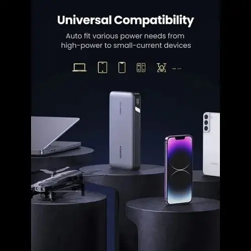 Внешний аккумулятор Ugreen PB720 20000mAh 100W Two-way FC (25188) UGR-25188 - фото 4