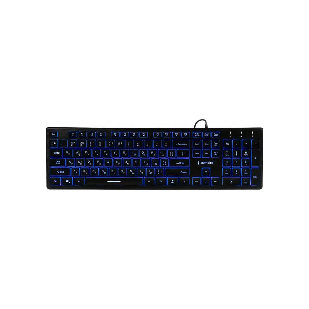 Клавіатура Gembird KB-UML3-01-UA Black (KB-UML3-01-UA) - фото 2
