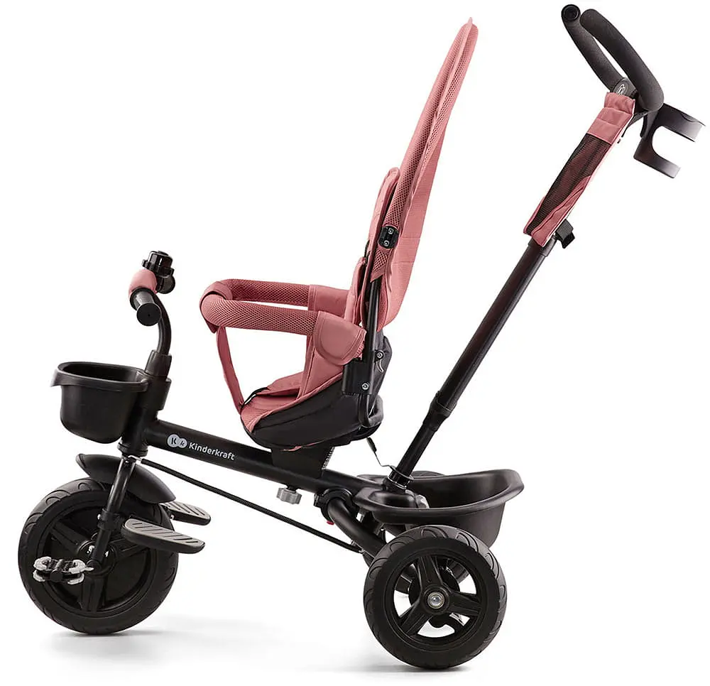 Дитячий триколісний велосипед Kinderkraft Aveo rose pink (5902533922352) - фото 6