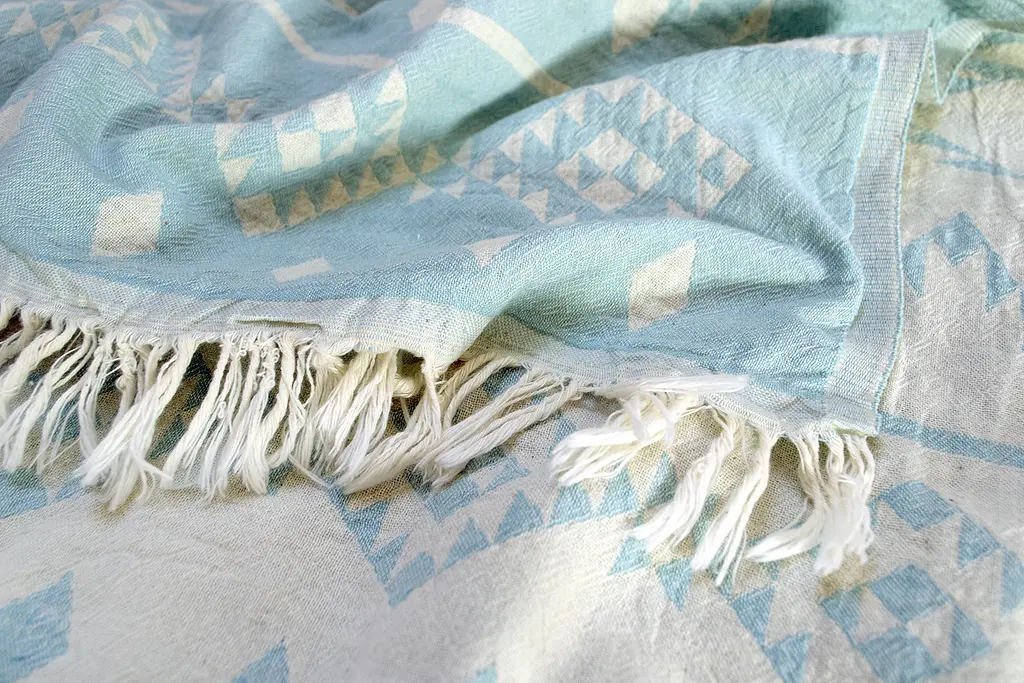 Покривало Barine - Kilim Throw Mint 130x170 ментоловий - фото 3