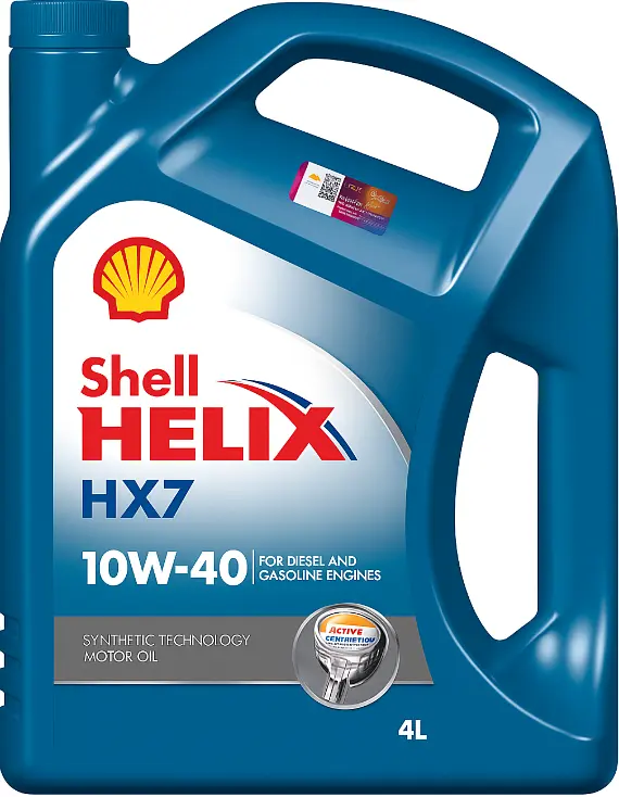 Моторна олива Shell Helix HX7 10W-40 4 л (550053737) - фото 4