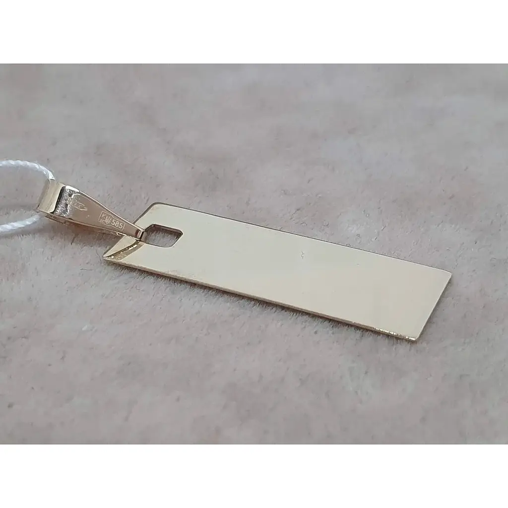 Золота підвіска Favoritum. 310061_Ж - фото 4