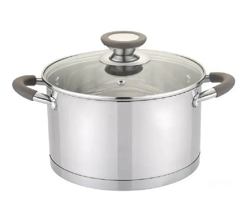 Каструля GT-1103-20 LEVEL з силіконовими ручками 20 см 3.6 л GUSTO