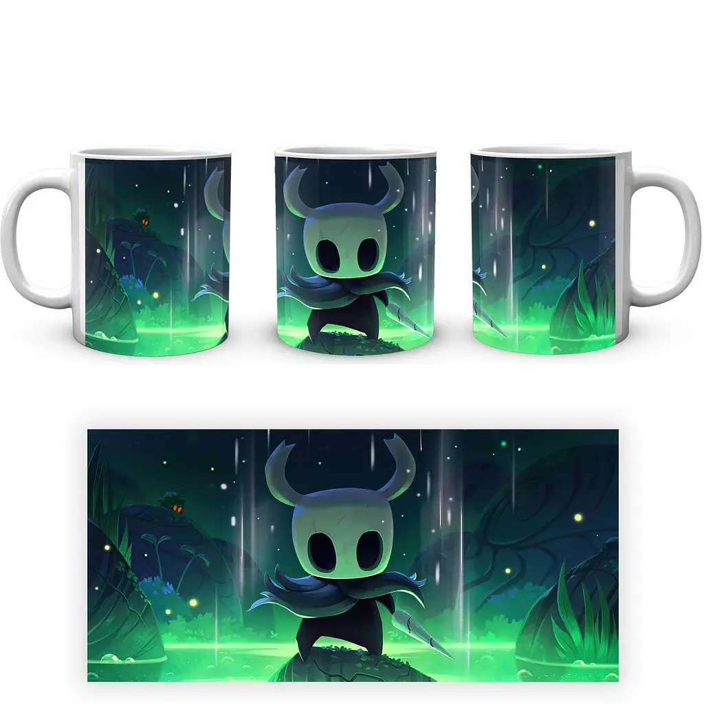 Кухоль GeekLand Hollow Knight Халлоунест HK.02.10 330 мл білий - фото 4
