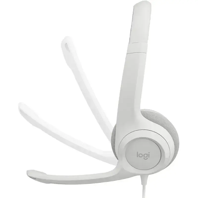 Гарнітура Logitech USB H390 (981-001286) White (6857749) - фото 3
