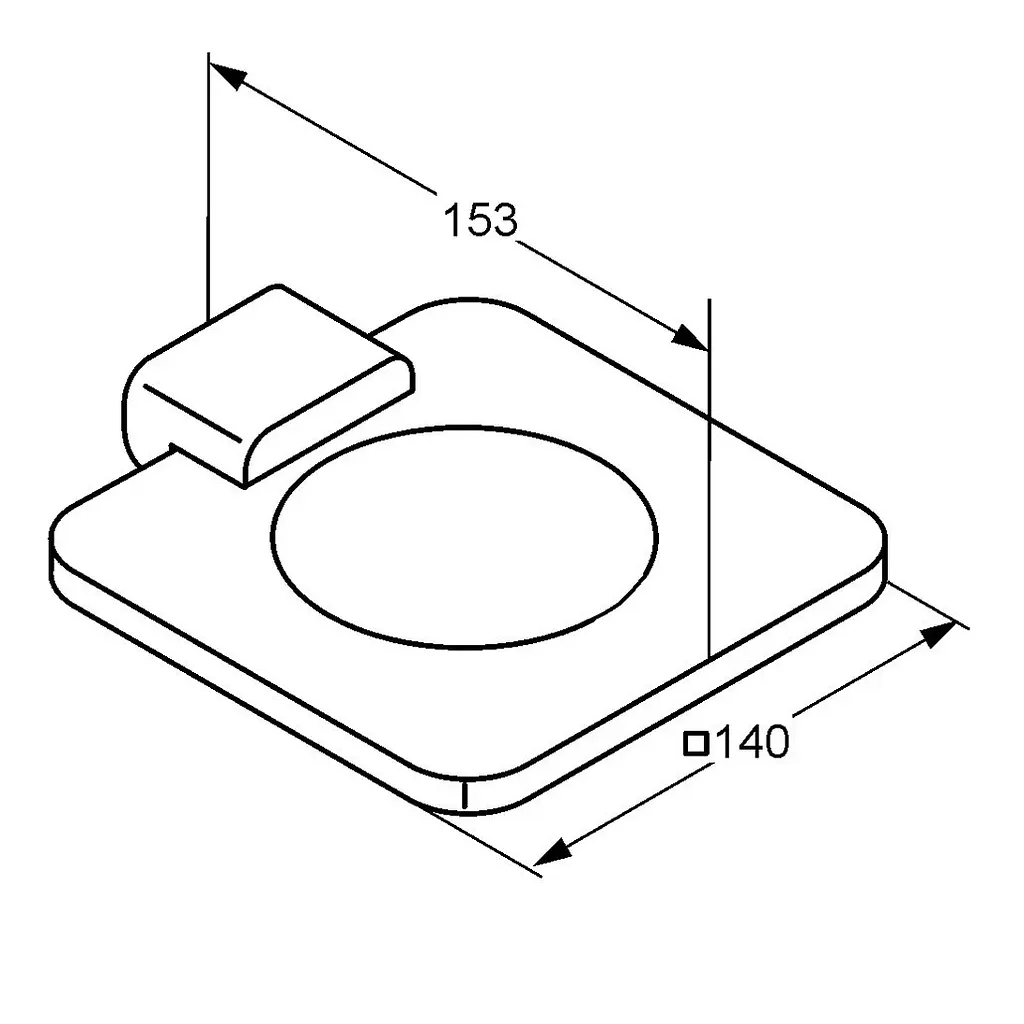 Мыльница Kludi E2 4998505 - фото 2