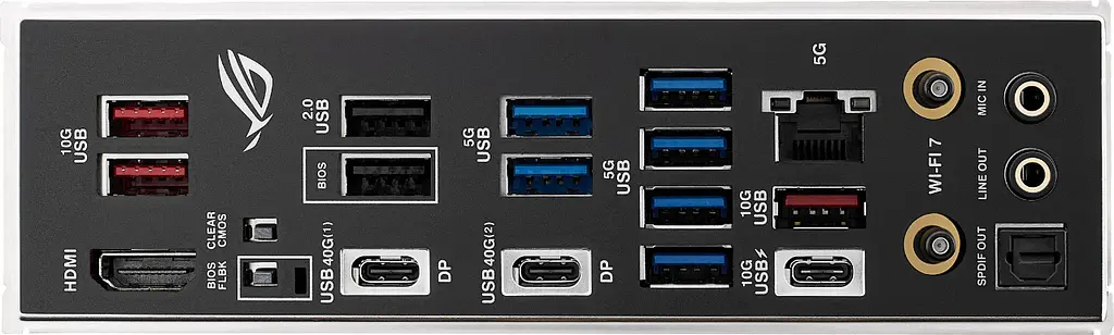 Материнcька плата Asus X870E-H ROG STRIX GAMING WIFI7 Socket AM5 - фото 3