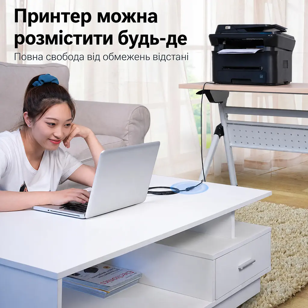 Кабель-подовжувач Vention CBHBF USB 3.0 Type-A 1 м чорний (CBHBF) - фото 14