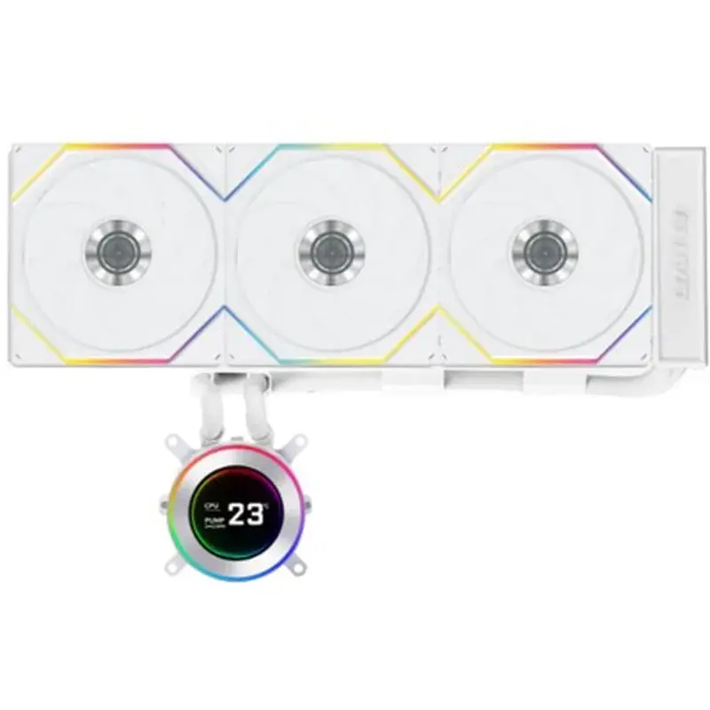 Система рідинного охолодження Lian Li HydroShift II LCD-C 360TL, White (G89.GHS2LCD36TW.00)