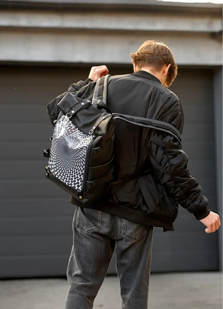 Чоловічий рюкзак Sambag ROLLTOP HACKING 41 х 30 х 16 см (24460122m) - фото 5