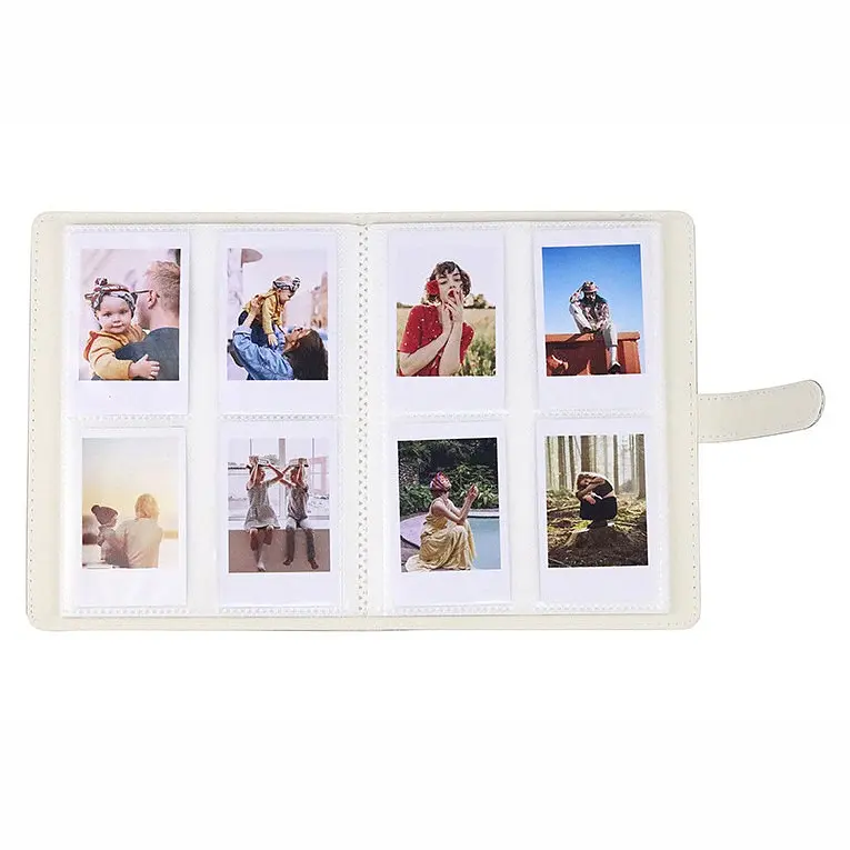 Фотоальбом для Fujifilm Instax Mini 12, 11, 40, 41, 70, 90, 99, EVO, Link Liplay Polaroid 300 Z2300 на 128 фото рожевий  - фото 3