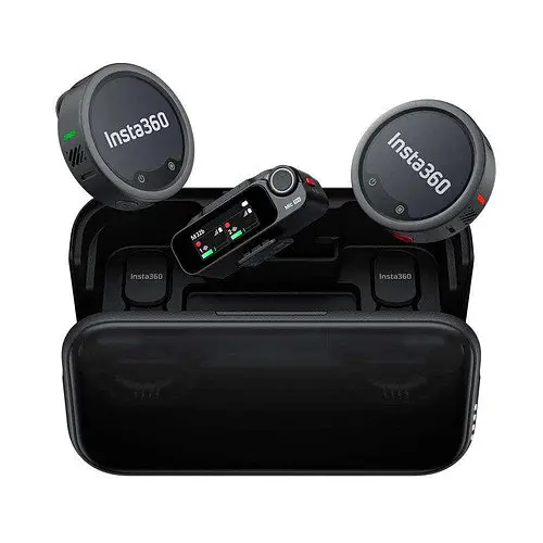 Бездротова мікрофонна система Insta360 Mic Pro 2TX+1RX радіосистема для камери влогів інтерв'ю - фото 2