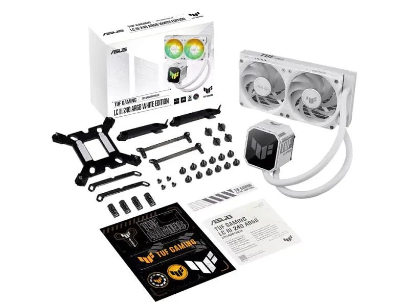 Водяне охолодження Asus TUF Gaming LC III 240 ARGB White (90RC01J2-B0EAY0) - фото 12