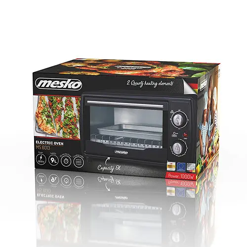 Електродуховка Mesko MS 6013 9л - фото 8