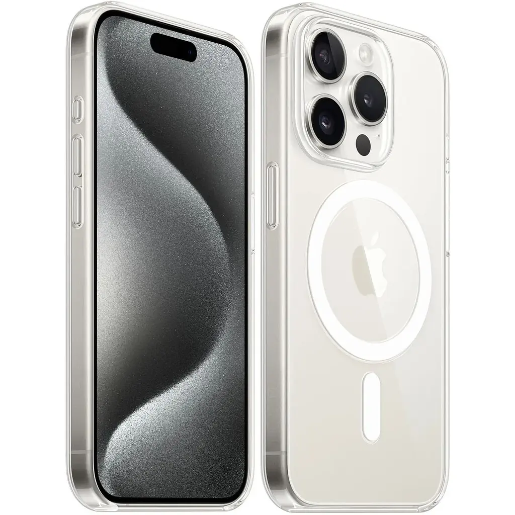 Оригінальний прозорий чохол Apple Clear Case with MagSafe для iPhone 15 Pro (6.1") Clear MT223ZM/A магнітний - фото 6